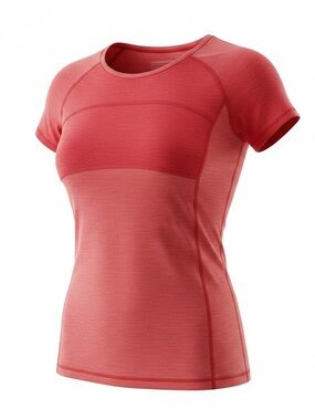 Lululemon Women’s Performance Short-Sleeve Top - Coral size 2